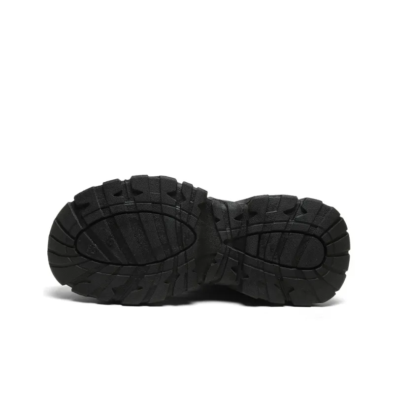 Mulinsen Low Top Chunky Sneakers 6cm Women's Black-4