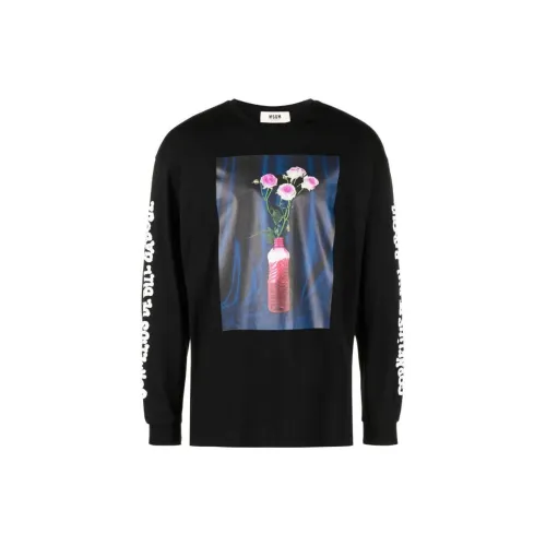 MSGM Sweatshirts Unisex Black