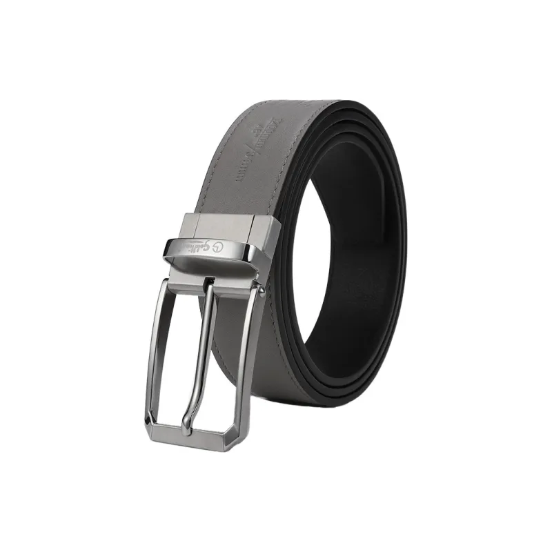 GOLDLION Cow Leather Belts Men's Multiple Colors Width 3.5CM-1