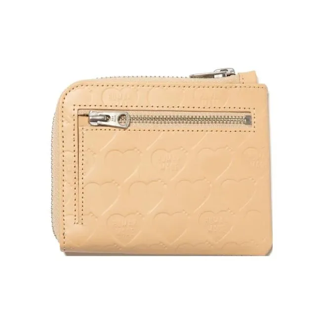 HUMAN MADE Cow Leather Wallet Women's Beige-1