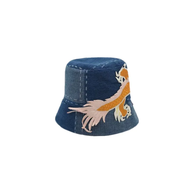 MUSTKOO Denim Bucket Hats Unisex-5