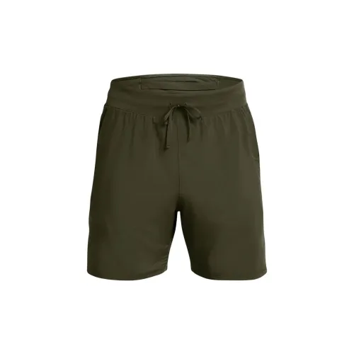 Under Armour Launch Casual Shorts Men Olive Green