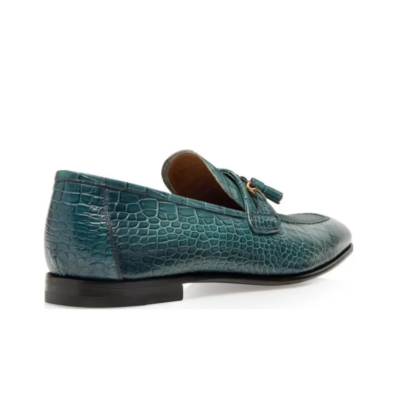 TOM FORD Loafers 1.5cm Men's Cyan-2