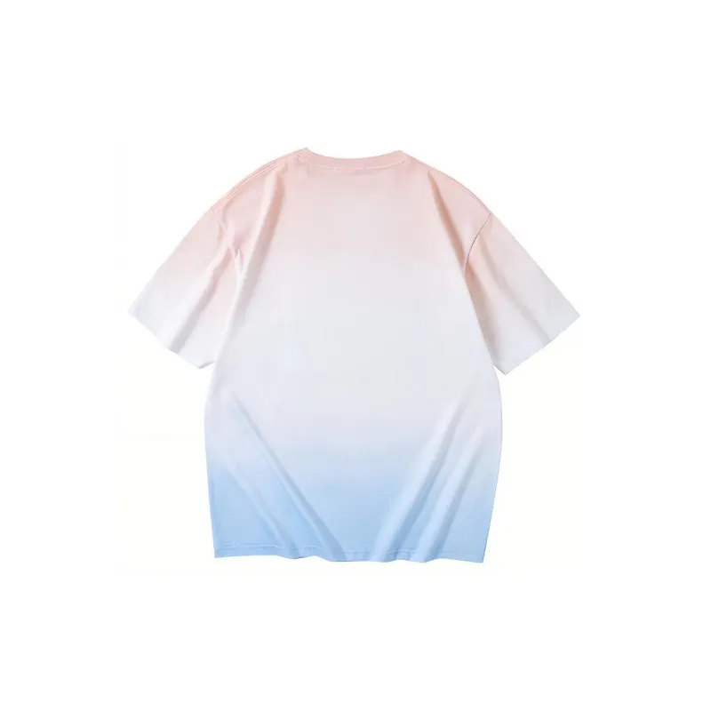HLA JEANS T Shirts Men Bleached Gradient 47-1