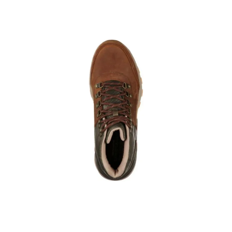 Skechers Relaxed Fit Flywalk Slip Resistant Low Top Outdoor Shoes Men's Brown-2