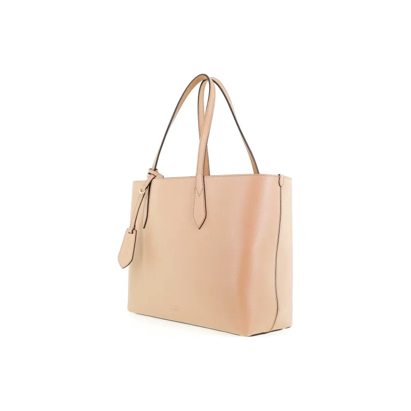 Burberry Coated Canvas With Leather Tote Bag, Shopping Bag, Handbag, Shoulder Bag Women's Yellow-2