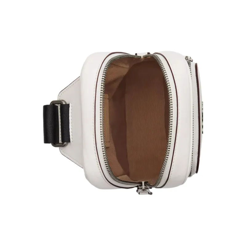 COACH Disney Collaboration Track Calfskin Fanny Pack Shoulder Bag Crossbody Bag Sling Bag Mini Women's White-2