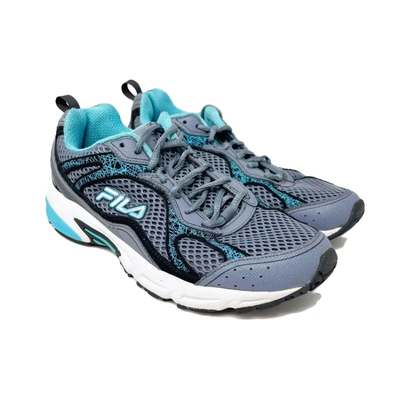 FILA Cushioning Wear Resistant Low Top Casual Shoes Men's Gray-2