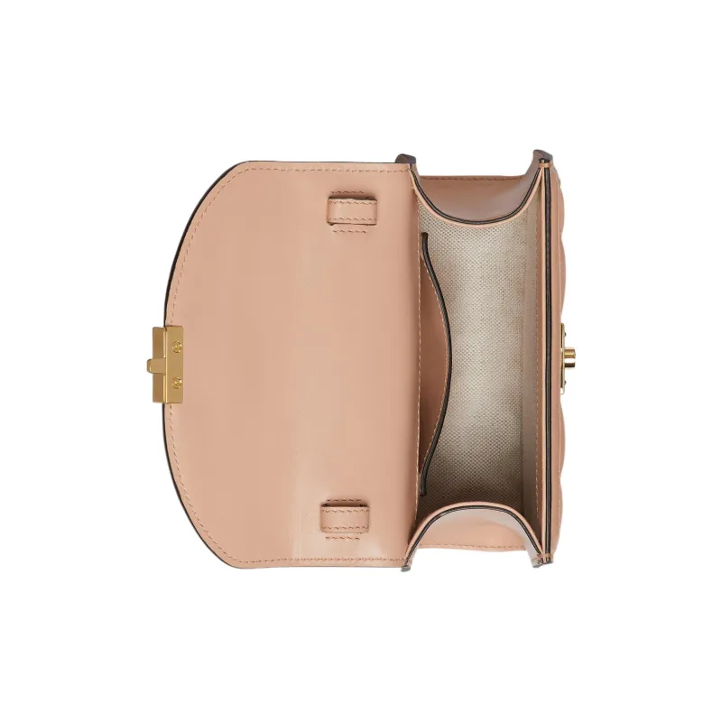 GUCCI GG Matelassé Leather Controller Bag Shoulder Bag Crossbody Bag Handbag Small Size Women's Rose Beige-7