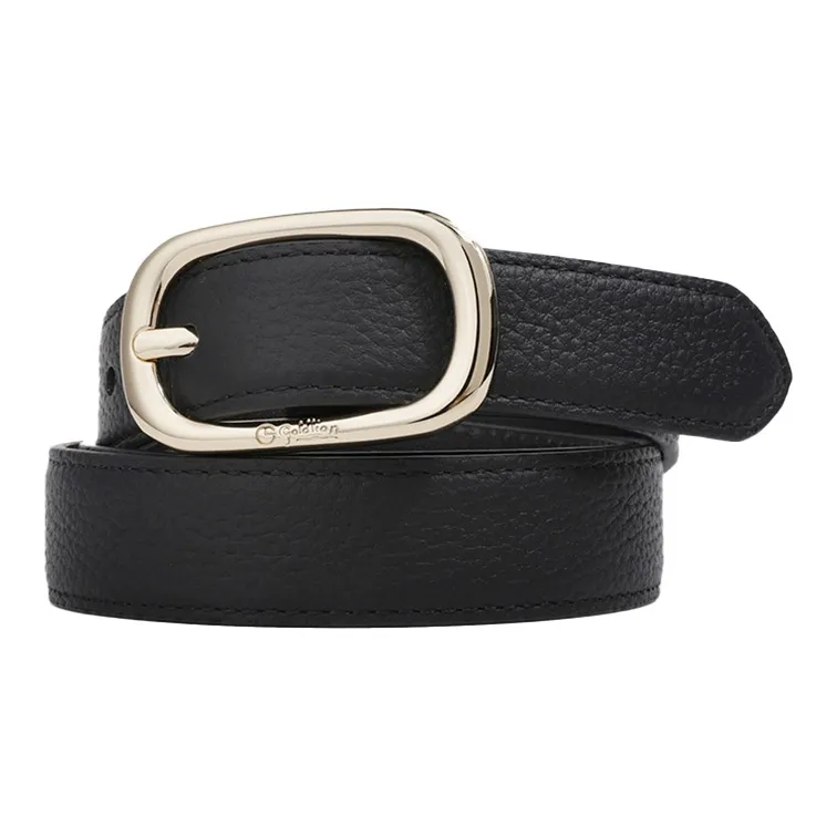 GOLDLION Cow Leather Belts Women's Width 2.5cm-1