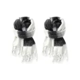 Black White (2 Pack)-Box Not Included