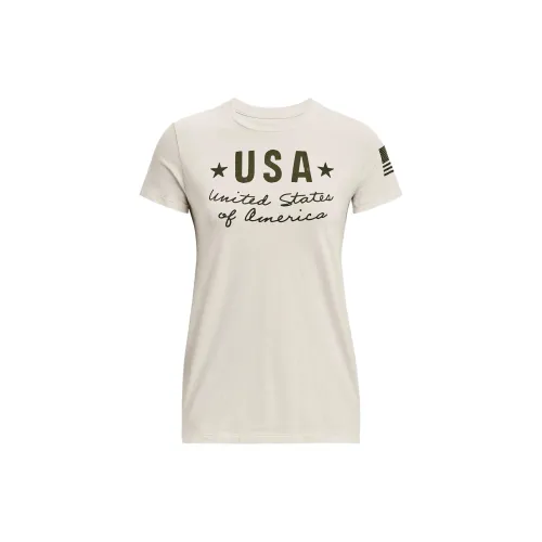 Under Armour Freedom T-Shirts Women's White