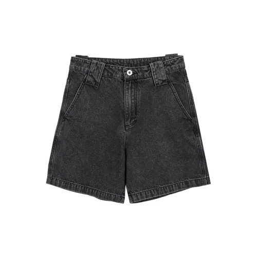 YOUWEIi Denim Shorts Women's Black