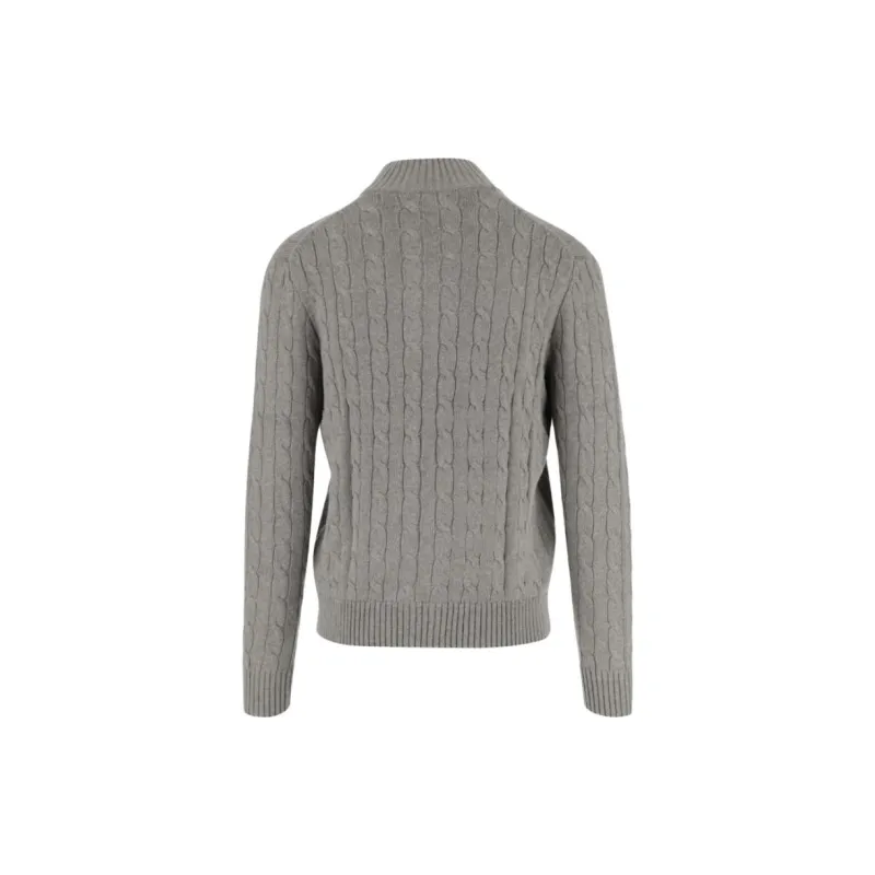 Polo Ralph Lauren Cable-Knit Zipped Cardigan-1