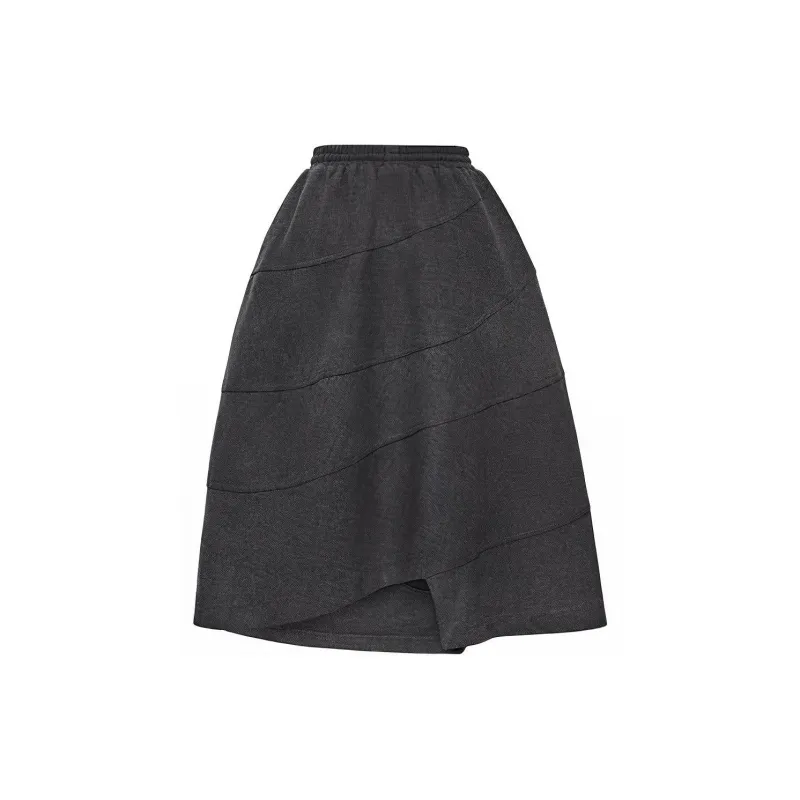 MEIYANG Casual Long Skirts Women's-1