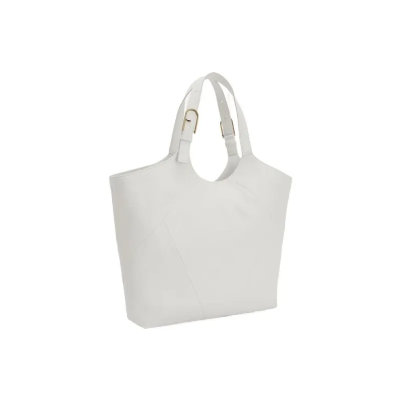 Furla Calfskin Tote Bag Shopping Bag Handbag Extra Large Women's Cotton Candy-2