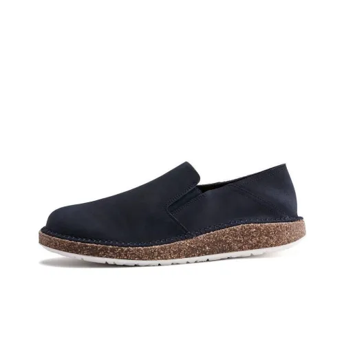 Birkenstock Low-Top Casual Shoes Unisex Marine Blue Regular