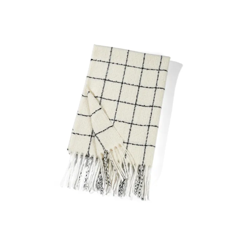 CLARKIA FLOWER Knit Scarves Unisex-2