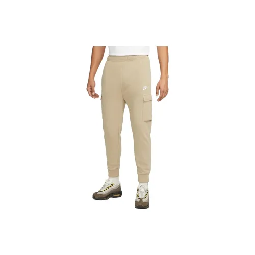 Nike Knitted Sweatpants Men Light Brown