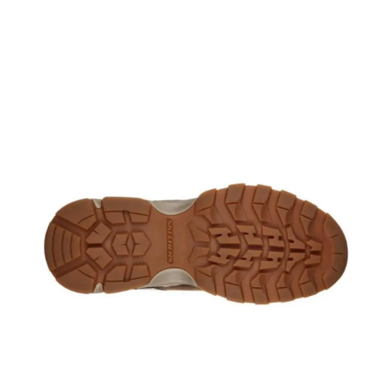 Skechers Relaxed Fit Flywalk Slip Resistant Low Top Outdoor Shoes Men's Brown-3