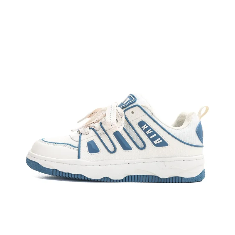 KVIV Wear resistant Lightweight Breathable And Non slip. Low Top Skateboard Shoes Unisex-0