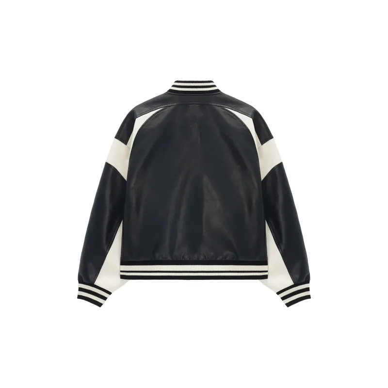 UNVESNO Leather Jackets Unisex-1