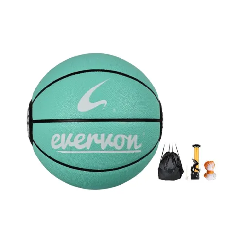 EVERVON PU Basketball Green Size 7 Training Unisex