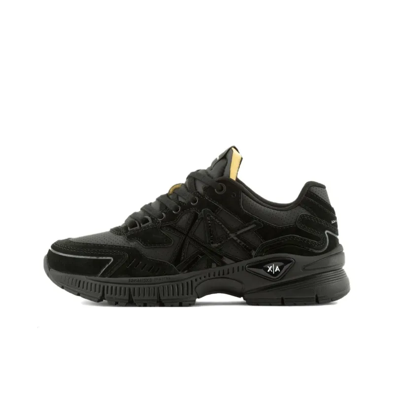 ARMANI EXCHANGE Low Top Casual Shoes Men's Black-0