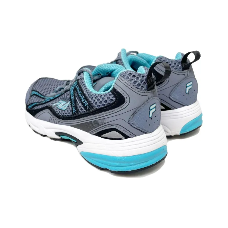 FILA Cushioning Wear Resistant Low Top Casual Shoes Men's Gray-3