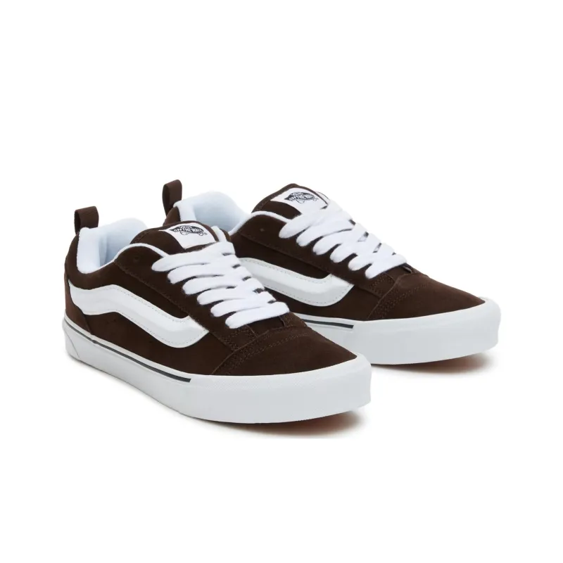 Vans Knu Skool Brown White-2