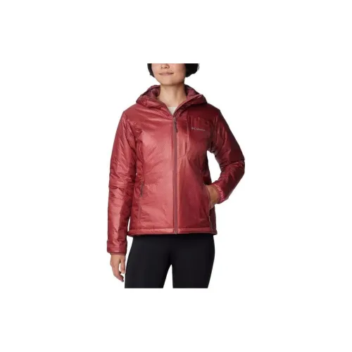 Columbia Double Jackets Women's Red