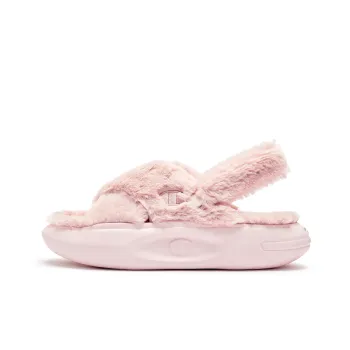 Champion Fluffy Collection Slide Slippers Women's Pink