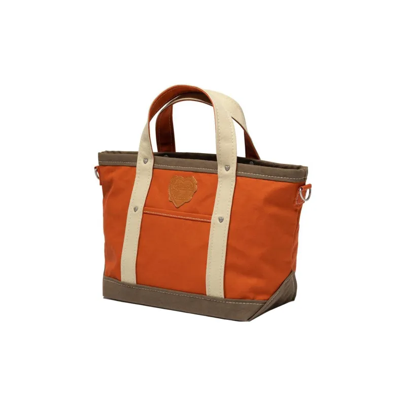 HUMAN MADE Cotton Canvas Tote Bag, Shopping Bag, Canvas Bag, One Shoulder Handbag Trumpets Women's Orange-2