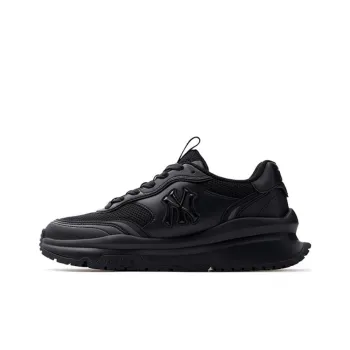 MLB Chunky Runner Durable Breathable Low Top Casual Running Shoes Unisex Black