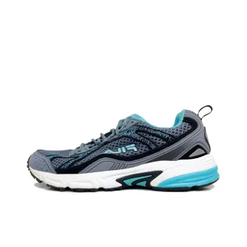 FILA Cushioning Wear-Resistant Low-Top Casual Shoes Men's Gray