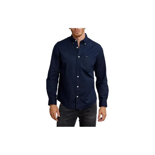 Tommy Hilfiger Shirts Men Navy Blue