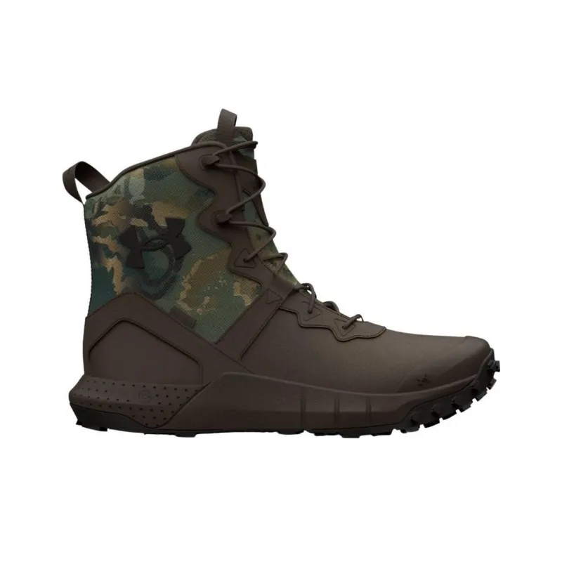 Under Armour Micro G Valsetz Reaper Slip-Resistant Water-Resistant High-Top Outdoor Shoes Men's Black-1