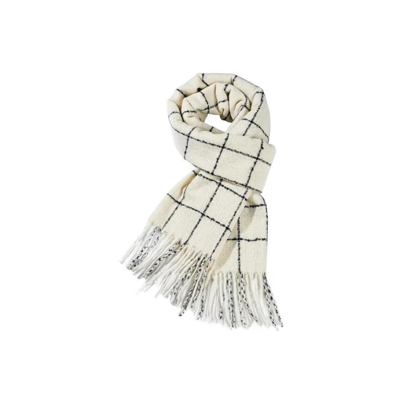 CLARKIA FLOWER Knit Scarves Unisex-0