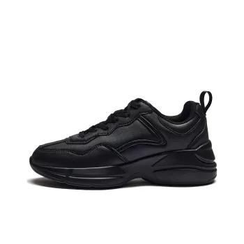 BUFFALO BOUND Low-Top Chunky Sneakers Unisex Black