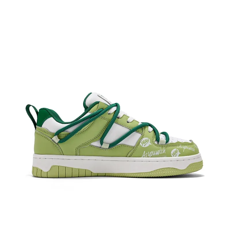 MIIOW Trend Party Series Coverage Anti-Slip And Wear-Resistant Low-Top Skateboard Shoes Unisex-16