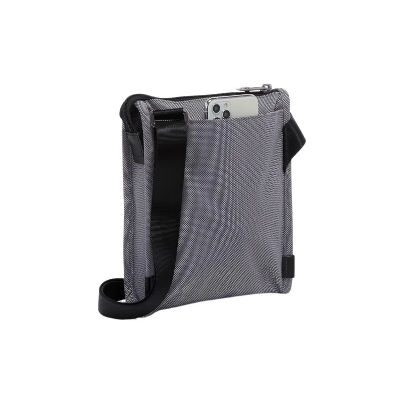 TUMI Fabric Messenger Bag Shoulder Bag Crossbody Bag Small Size Men's Meteor Gray-2