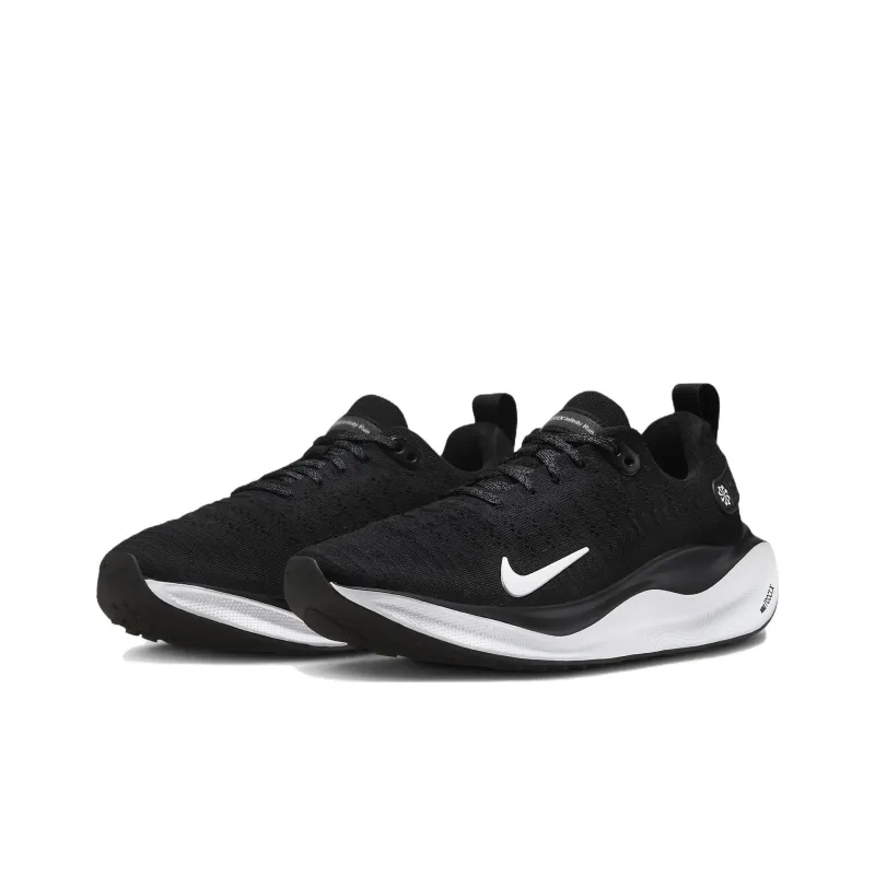 Nike INFINITY RUN 4 Anti Slip Wear Resistant Low Top Training Running Shoes Women's Black White-2
