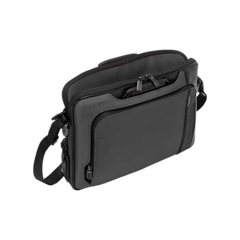 TUMI Fabric Briefcase One Shoulder Handbag Regular Men's Titanium Gray-2