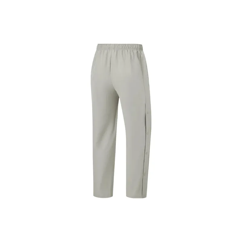 LiNing Badfive Knitted Sports Pants Men's Rock Ridge Gray-1