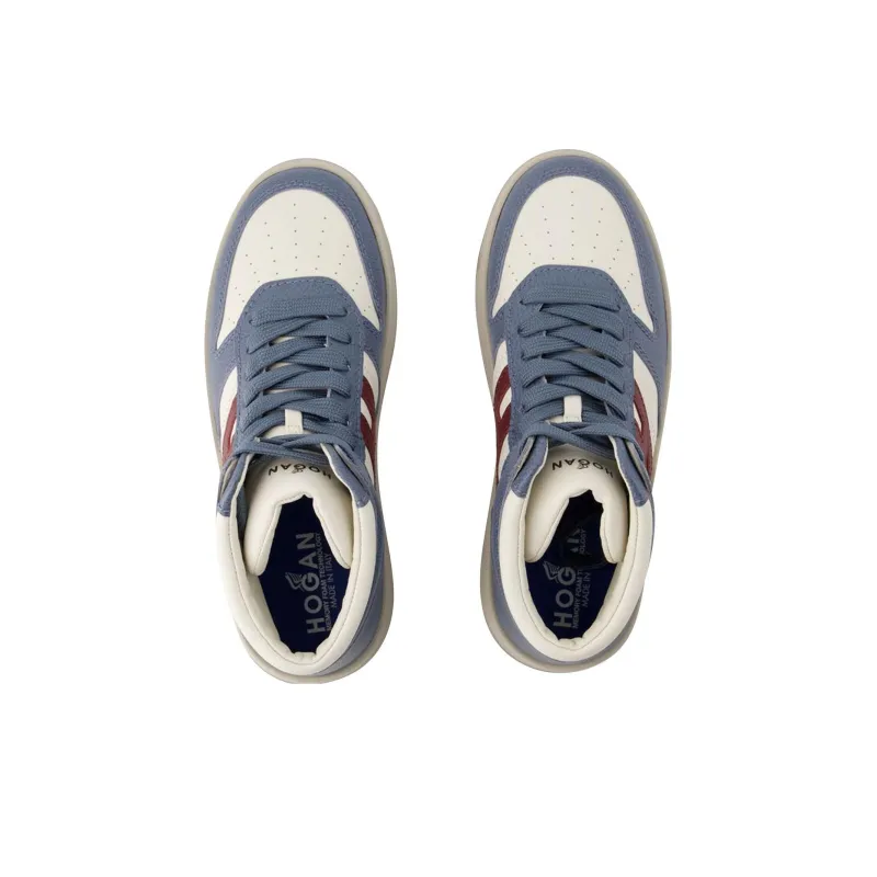 HOGAN H630 Panelled High-top Sneakers-3
