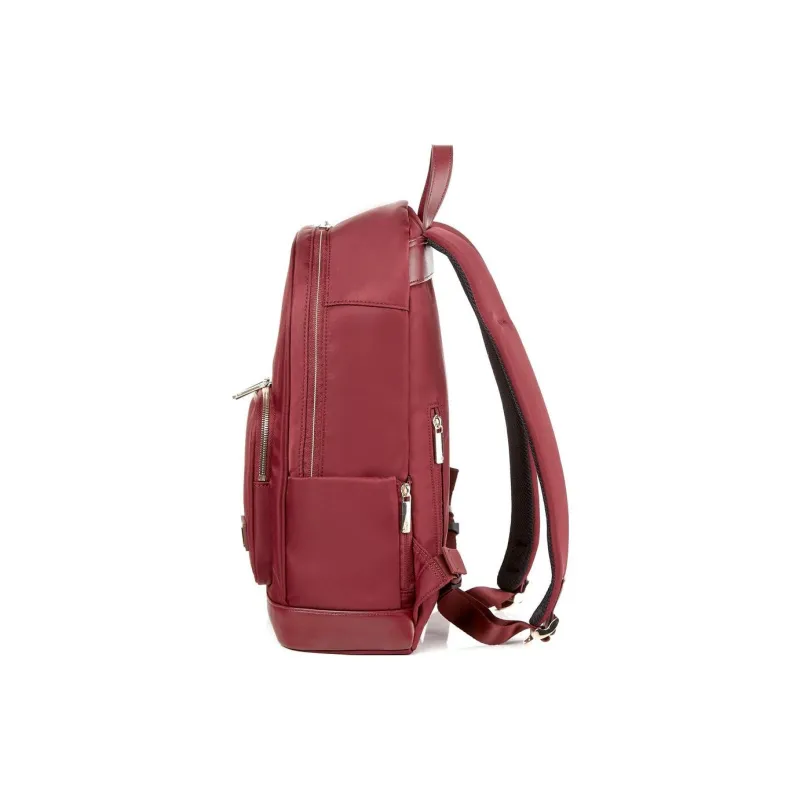 SAMSONITE Fabric Laptop Backpack Medium Size Women's Red-2