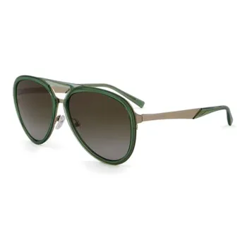 EMPORIO ARMANI Metal Aviator Sunglasses Men's Green