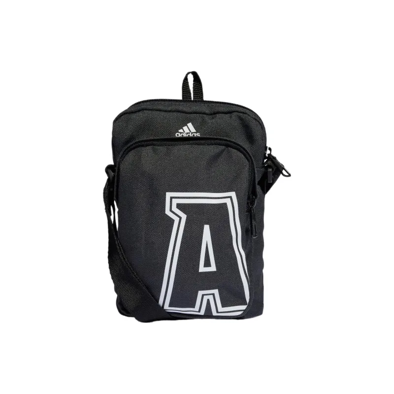 Adidas Eco friendly Polyester Shoulder Bag Crossbody Bag Regular Unisex Gray-0