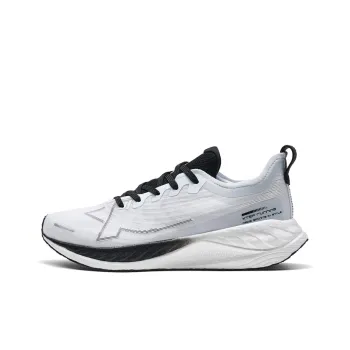 XTEP Two Thousand Kilometers 1.0 Low Top Sprint Running Shoes Women's Black White