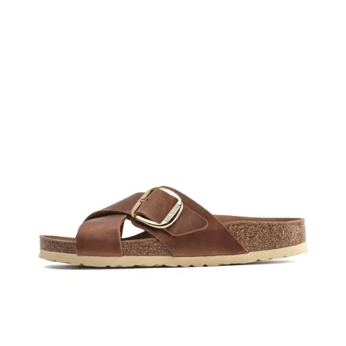 Birkenstock Slide Slippers Women's Brown